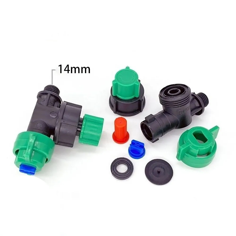 14mm Quick Connect Irrigation Spray Fittings Kit (5PCS)