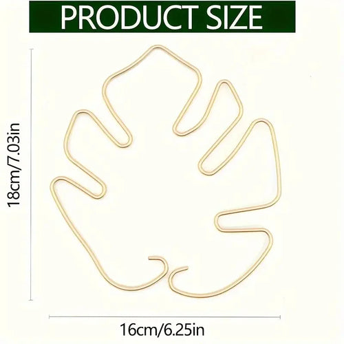 1Pc Large hanging plant stand, iron hooks, suitable for flowerpot decoration, indoor and outdoor use