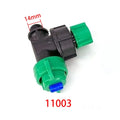 14mm Quick Connect Irrigation Spray Fittings Kit (5PCS)
